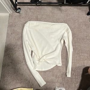 Free People Off the Shoulder white top
